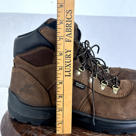 Irish Setter Boots Mens 13D Brown 83618 Ely Waterproof Steel Toe Work F2413-18 main image 4